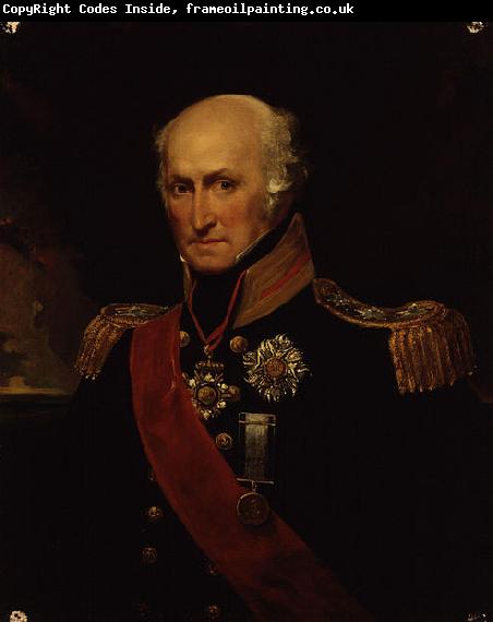 John Hayter Admiral Sir Benjamin Carew c 1833